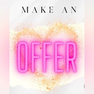 Price too high?  Make an offer.